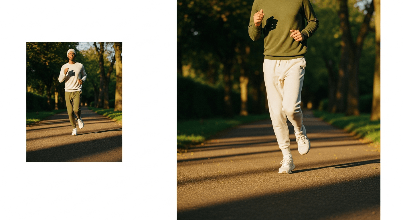 Abstract translucent mitochondrial structure with blue-green energy gradients, minimal scientific aesthetic